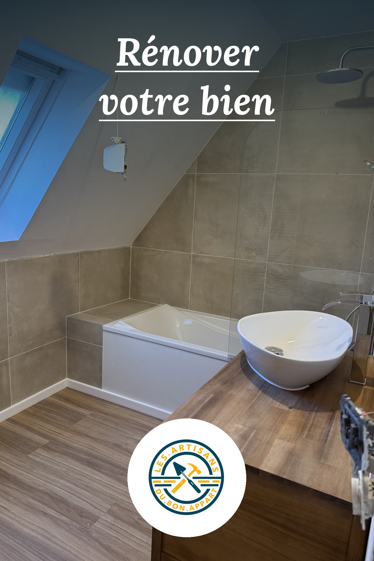 Rénovation avec Les Artisans du Bon Appart à Lille